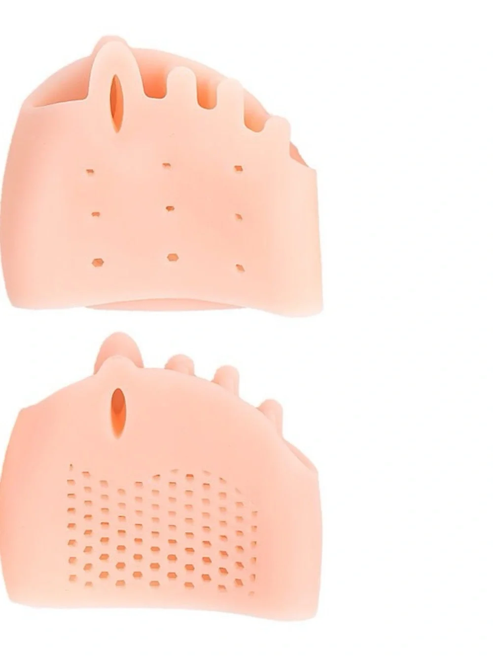 Women's Pink Gel Toe Cushion Sleeve - Comfort Forefoot Protector